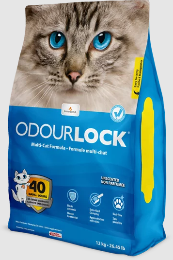 OdourLock Lettiera per Gatti Senza Profumo - 12kg OdourLock Lettiera per Gatti Senza Profumo - 12kg